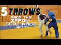 5 Big Throws From The Ippon-Seoi-Nage Grip