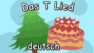 Das &quot;T-Lied&quot; - buchstaben schreiben lernen - Deutsch lernen für Kleinkinder