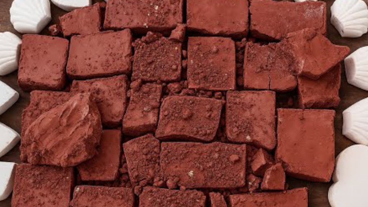 BRICK RED Chalk Crumbling 💐✨💥💥 SUBSCRIBE CHANNEL PLZ 🥺