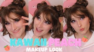 Kawaii Peach Tutorial | Morphe Mickey Mouse Pallet | Sabrina Davidson