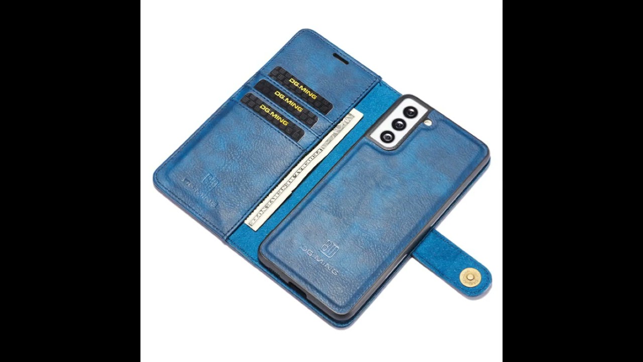 DG.MING Samsung Galaxy S21 Plus Wallet Magnetic Case