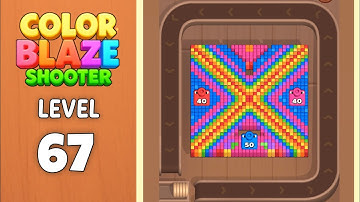 Color Blaze Shooter level 67 solution