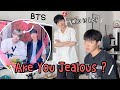  who is this handsome guy    make my boyfriend jealous prank  cute gay couple