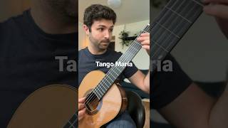 Tango Maria by Francisco Tárrega! #classicalguitar #guitar #guitarra #tarrega #tango #acousticguitar