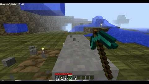 Minecraft: Floating Water Blocks Tutorial [HD]
