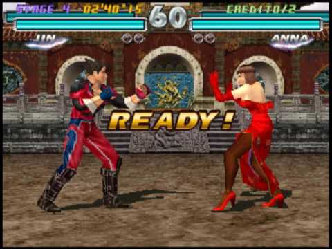 Tekken Tag 1 ( Arcade ) - Jin / Kazuya Playthrough ( Sept 24, 2016 )