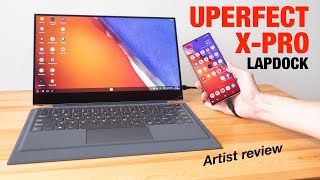 UPERFECT X Pro Lapdock review (touchscreen + keyboard + battery)