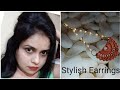 STYLISH LONG EARRINGS | CROCHET EARRINGS