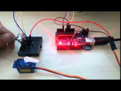 Servo motor kontrolü arduino