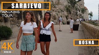 SARAJEVO, BOSNIA 2023 - Explore the Enchanting Streets of Sarajevo - 4K Walking Tour