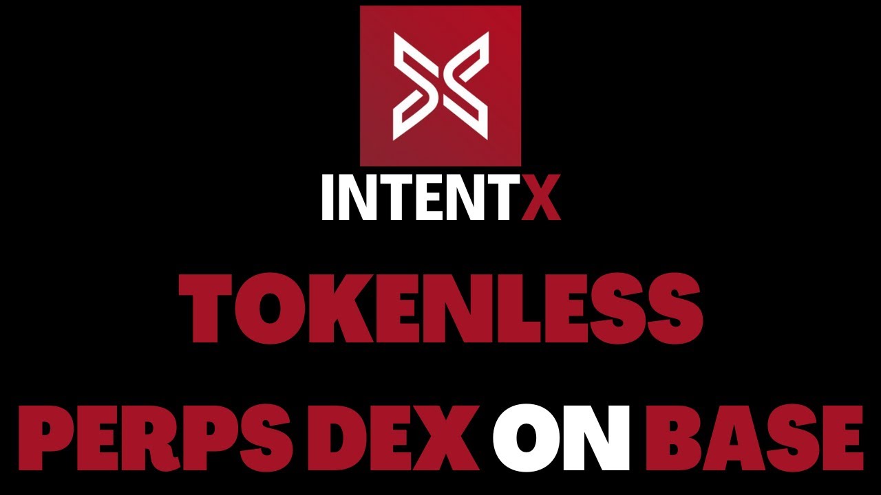 IntentX AIRDROP ️ Number 1 Perps Dex on Base 💥 - YouTube