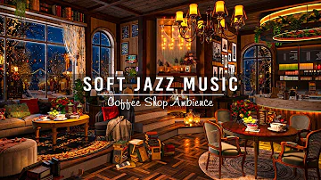 Soft Jazz Music & Cozy Coffee Shop Ambience to Focus, Work, Study ☕ Relaxing Jazz Instrumental Music