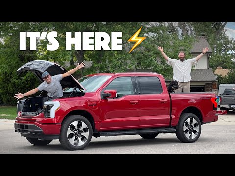 It's Here! The Electric F-150 Lightning Arrived For All The Testing - What Do You Want To See?