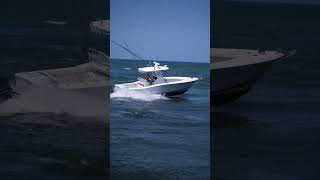 BOATS IN 4K AT JUPITER INLET #roughinlets #jupiterinletboats #florida #boating