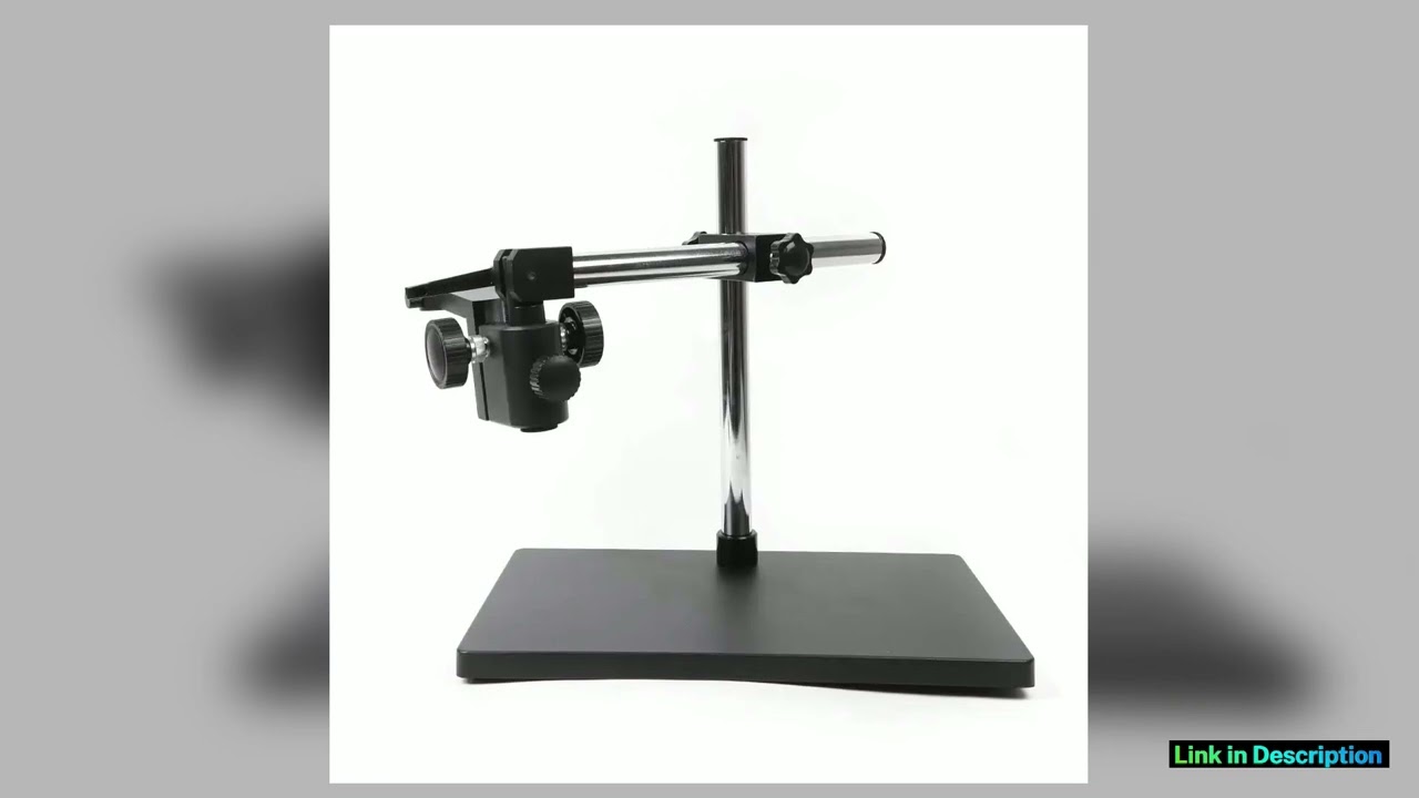 Digital Microscope Camera Table Stand Holder Heavy Duty Boom Large Stereo Table Stand 50mm Ring