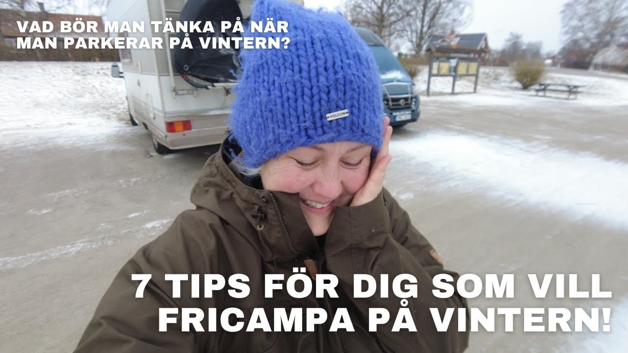 7 tips för dig med husbil vintertid | Viktigt att tänka på | Vi besöker Stjärnorps slottsruin