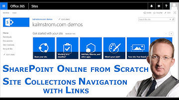 SharePoint Navigation between Site Collections 1- Links