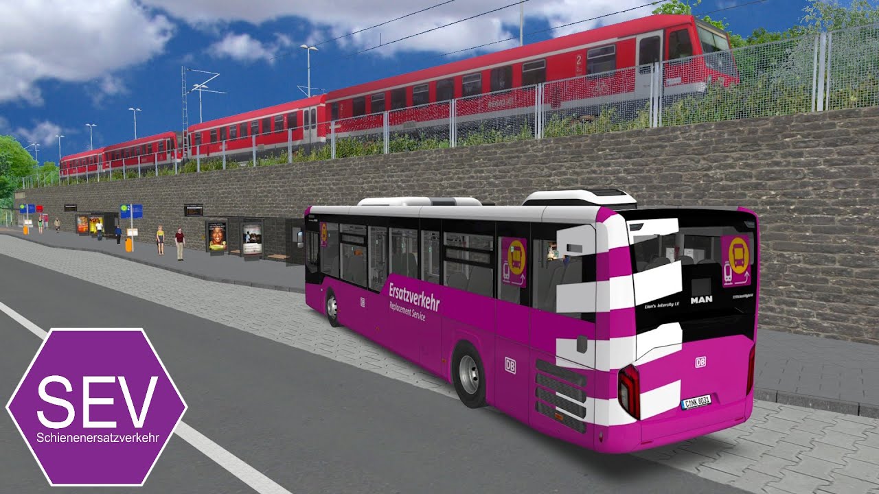 OMSI 2 Schienenersatzverkehr im Lion's Intercity 🚌 | #1277