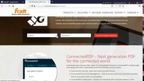 How To Download & Install Foxit PDF Reader In Windows - Hindi