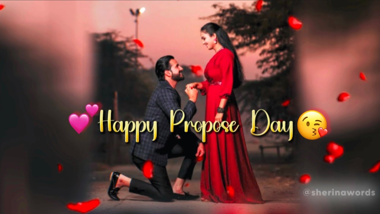 8 February Propose Day Status 2026 💐|| Happy Propose Day Love Status 😘💖||