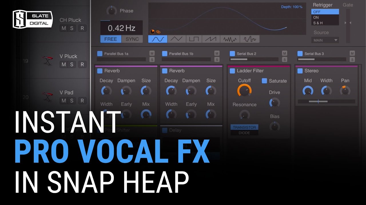 Instant Pro Vocal FX in Snap Heap YouTube