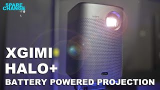 XGIMI Halo+ Battery Power 2K/4K Home Theater Projector Review