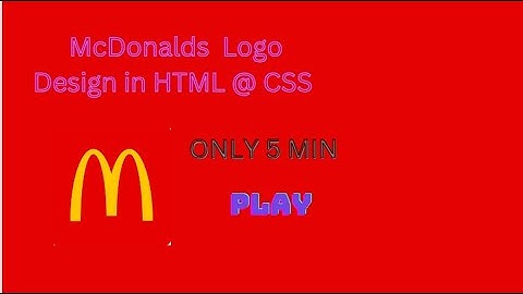 How to Design McDonald