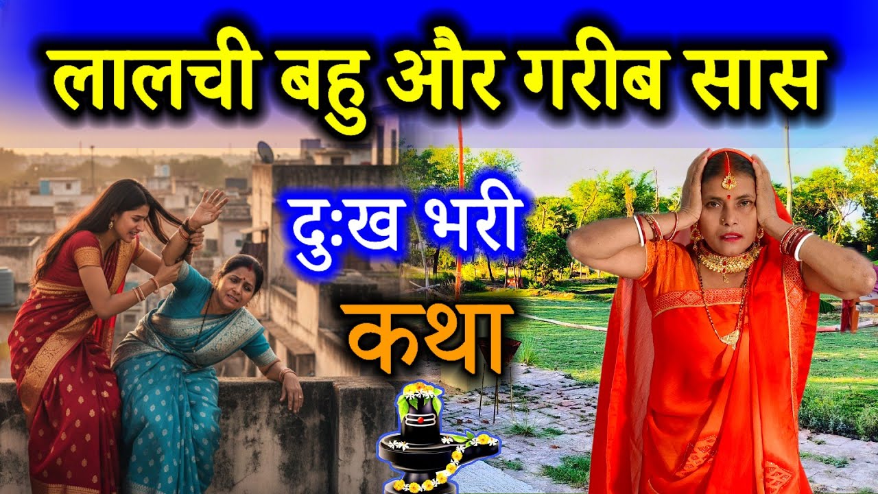 लालची बहु और गरीब सास की कथा | shiv charcha ki dukhbhari katha | shiv guru ke charcha | 