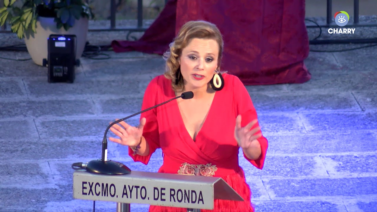 Feria de Ronda 2018: Pregón de Estrella Morente e Imposición de Medallas a las Damas Goyescas