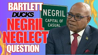 Pressed on Negril’s Decay, Bartlett Offers a Masterclass in Evasion😱😰😧😮 😯