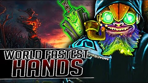 WORLD FASTEST HAND TINKER | DOTA 2 TINKER GAMEPLAY