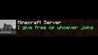 THIS MINECRAFT SERVER IS A SCAM...