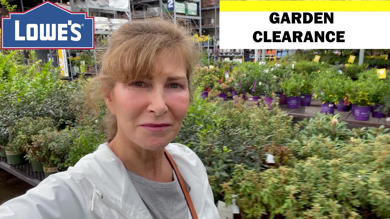 Shopping Deals At Lowes Garden Clearance YouTube