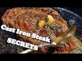🔵 How to Make Perfectly Cooked Cast Iron Steak 🥩 Cooking Steaks | Cast Iron Cooking | Butter Basted