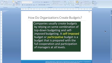 PSUT Managerial Accounting Chapter 8 Lecture 1