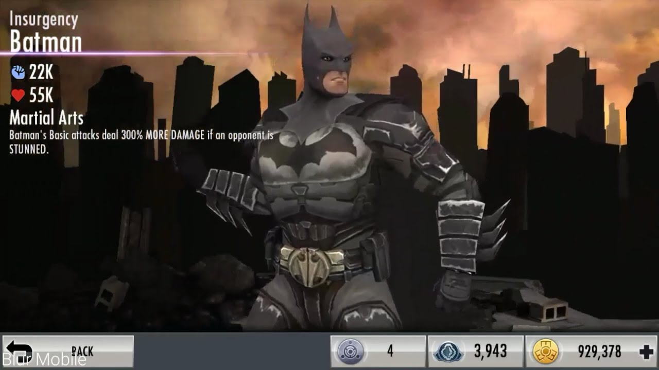 Injustice: Gods Among Us - Insurgency Batman Gameplay - YouTube