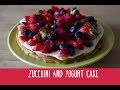 Zucchini and yogurt cake - Bolo de iogurte e courgette | COOKING HAPPINESS