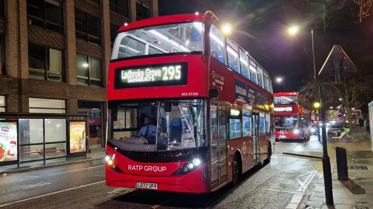 FULL JOURNEY LONDON BUS 295 CLAPHAM JUNCTION LADBROKE GROVE full-journey-london-bus-295-clapham-junction-ladbroke-grove