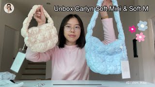 Unbox Carlyn Soft Mini & Soft M ของแท้แน่นอน 🩵🤍 screenshot 4