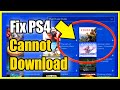 How to Fix Cannot Download PS4 Game & Find Game in Library! (Best Tutorial!)