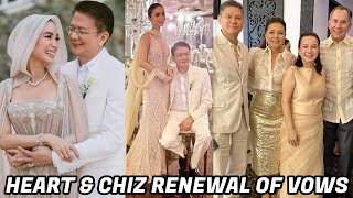 Heart Evangelista Chiz Escudero WEDDING RENEWAL of VOWS Full video ng KASAL