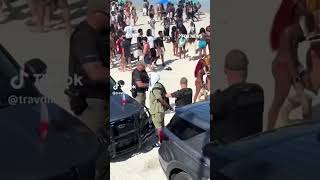 Florida spring breakers CLEAR OUT as police surge Daytona Beach #foxnews #news #shorts