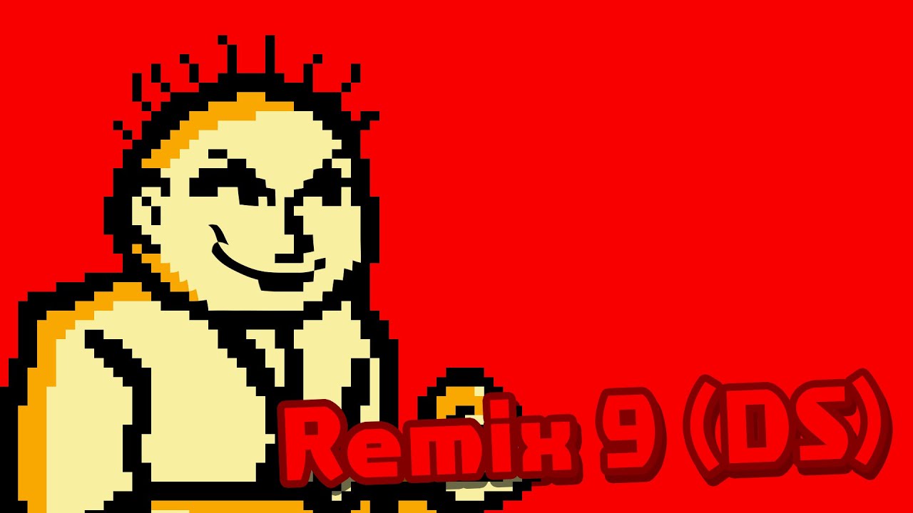 That part from Remix 9 DS but it's looped and increases pitch and distortion