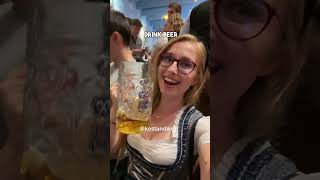 How to have fun in Oktoberfest 🇩🇪🍺 #oktoberfest