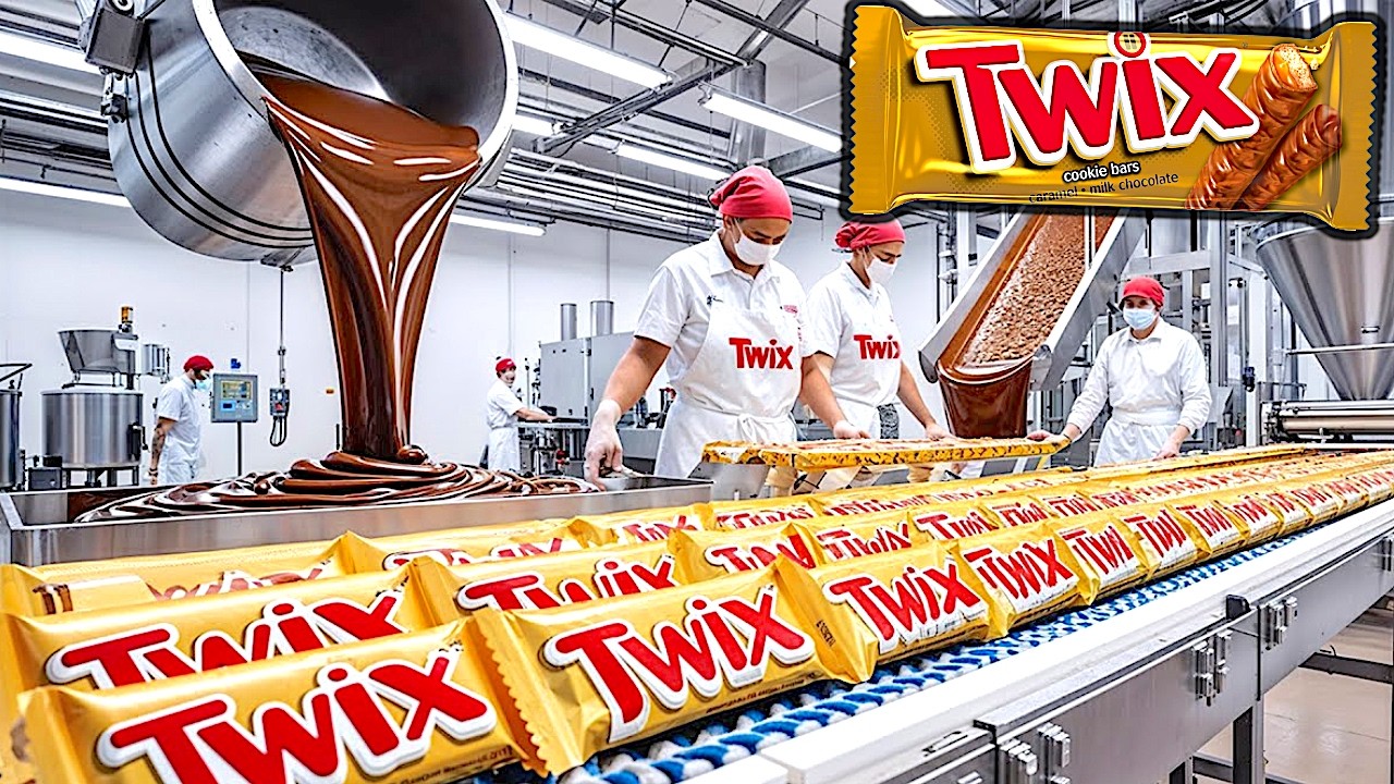Как производится Twix на заводе