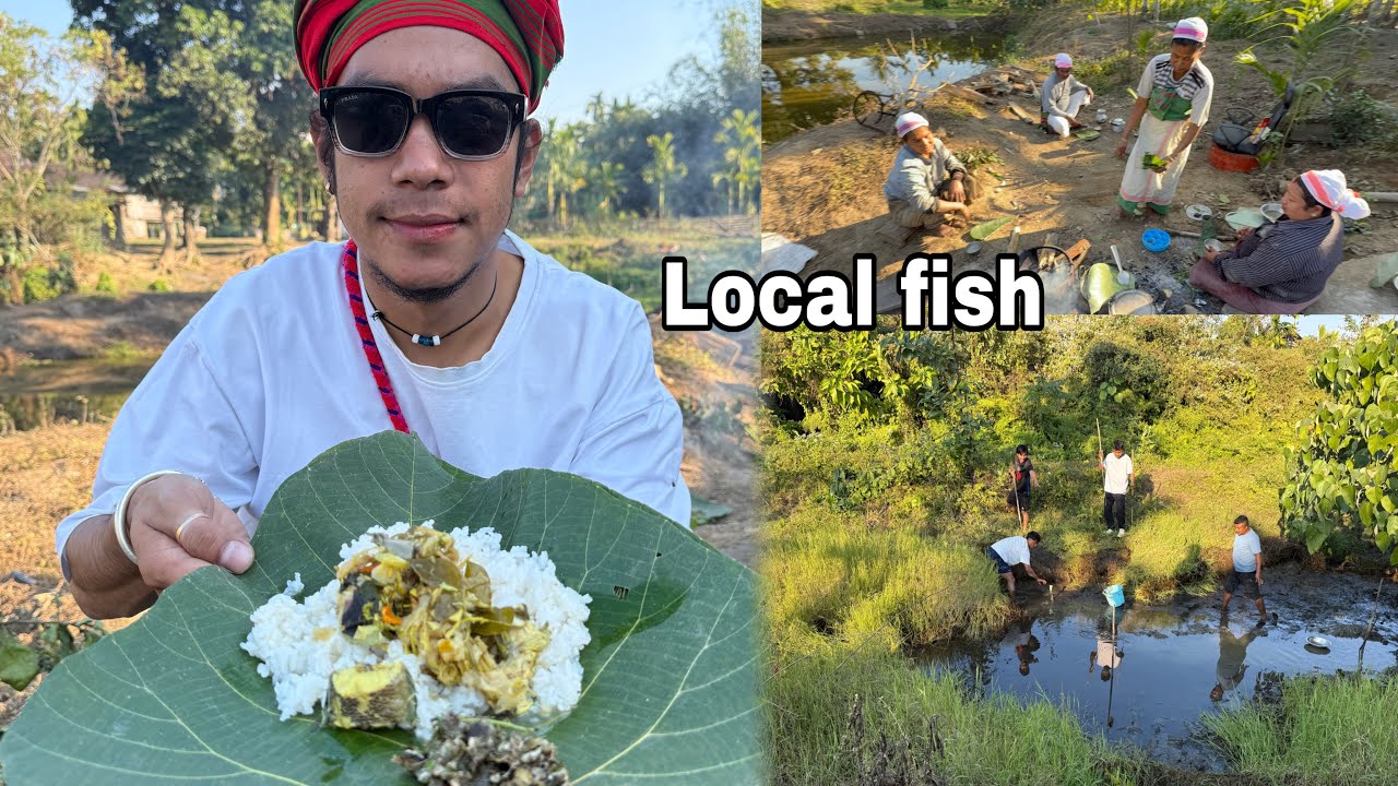 Local fish boil village life || Ladakh se Aiya hai Bhiya   🤗😇🤗
