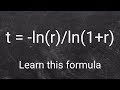 The most important formula in investing EXPLAINED
