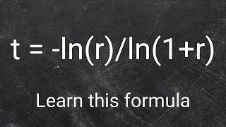 The most important formula in investing EXPLAINED