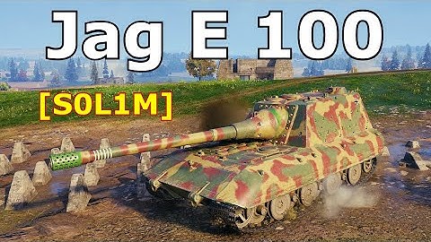 World of Tanks Jagdpanzer E 100 - 4 Kills 11,2K Damage
