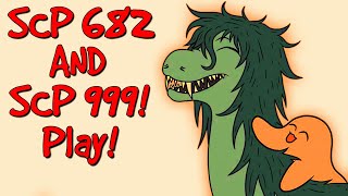 SCP 999 And SCP 682 Are Too Cute! [SCP Comic Dub]